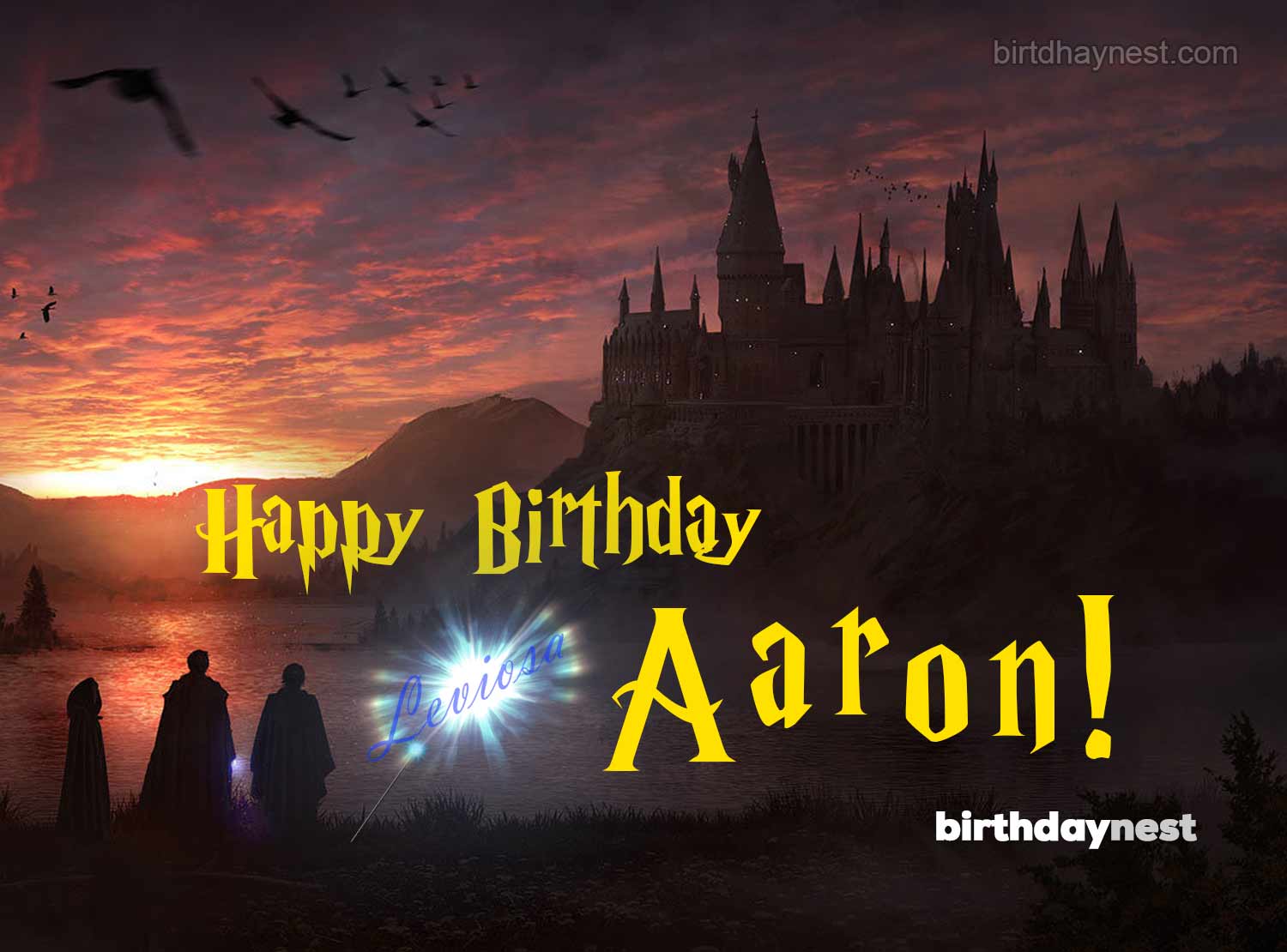 Aaron birthday card