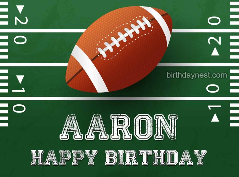 Happy Birthday Aaron - Wishes & Memes - Birthday Nest