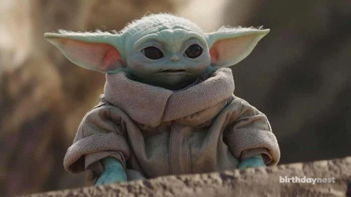 Baby Yoda Birthday Meme