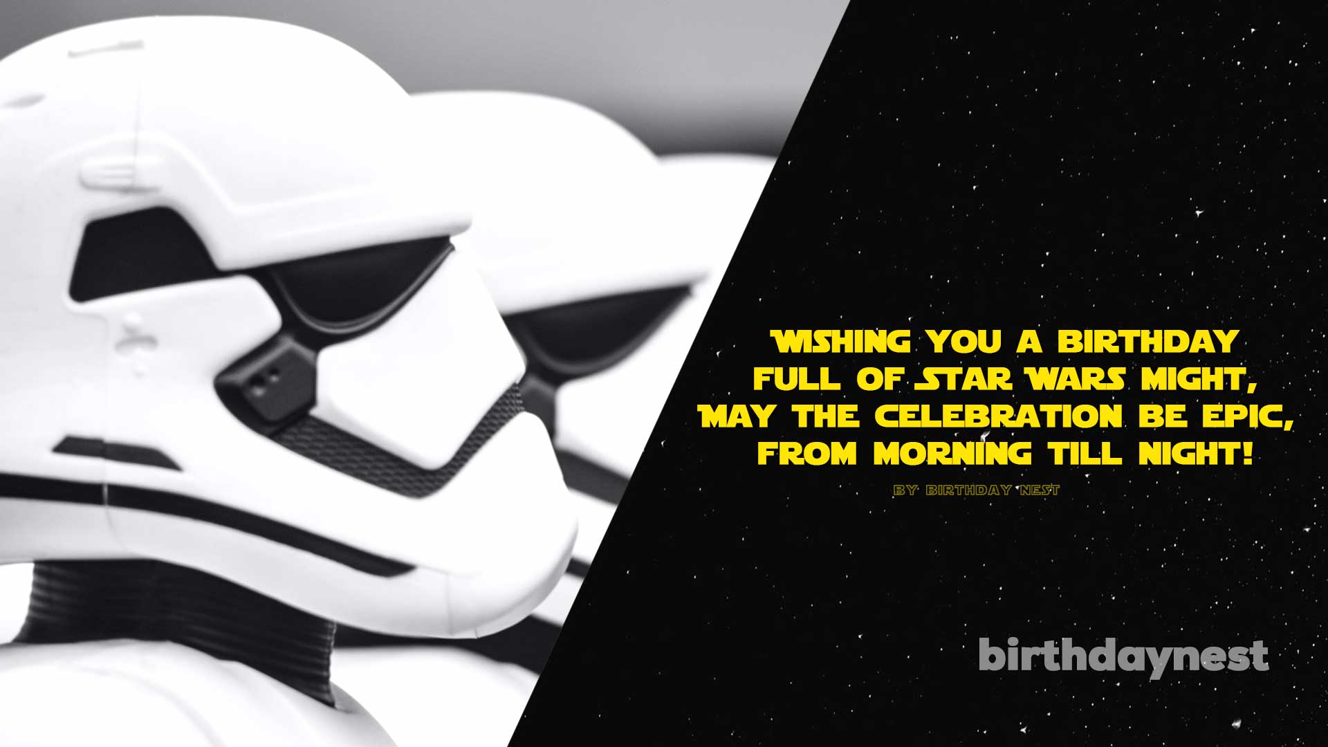 Star Wars Birthday Wishes