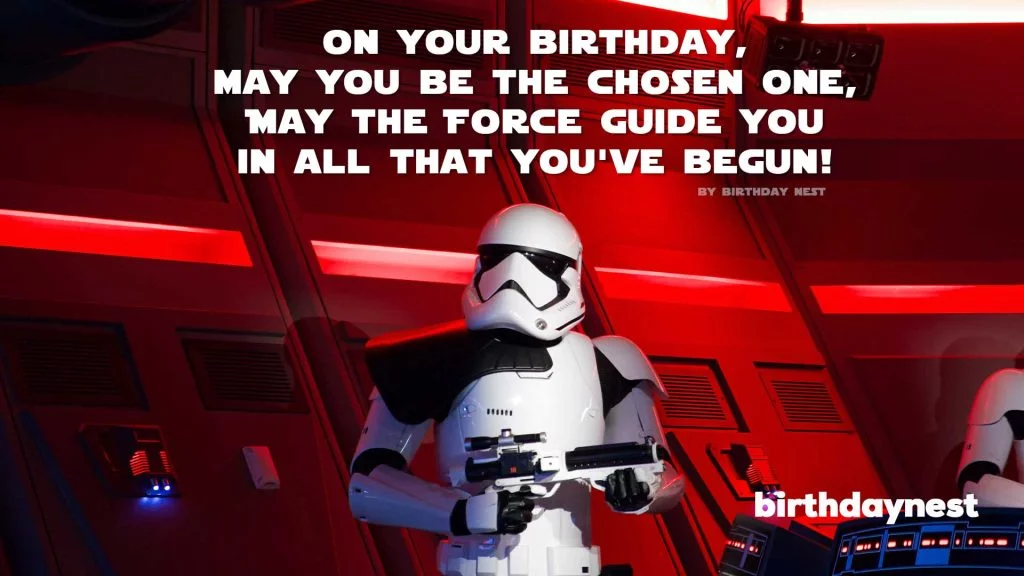 15 Star Wars birthday wishes Birthday Nest