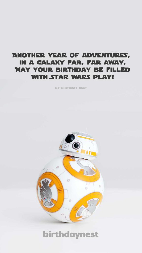 15 Star Wars birthday wishes Birthday Nest