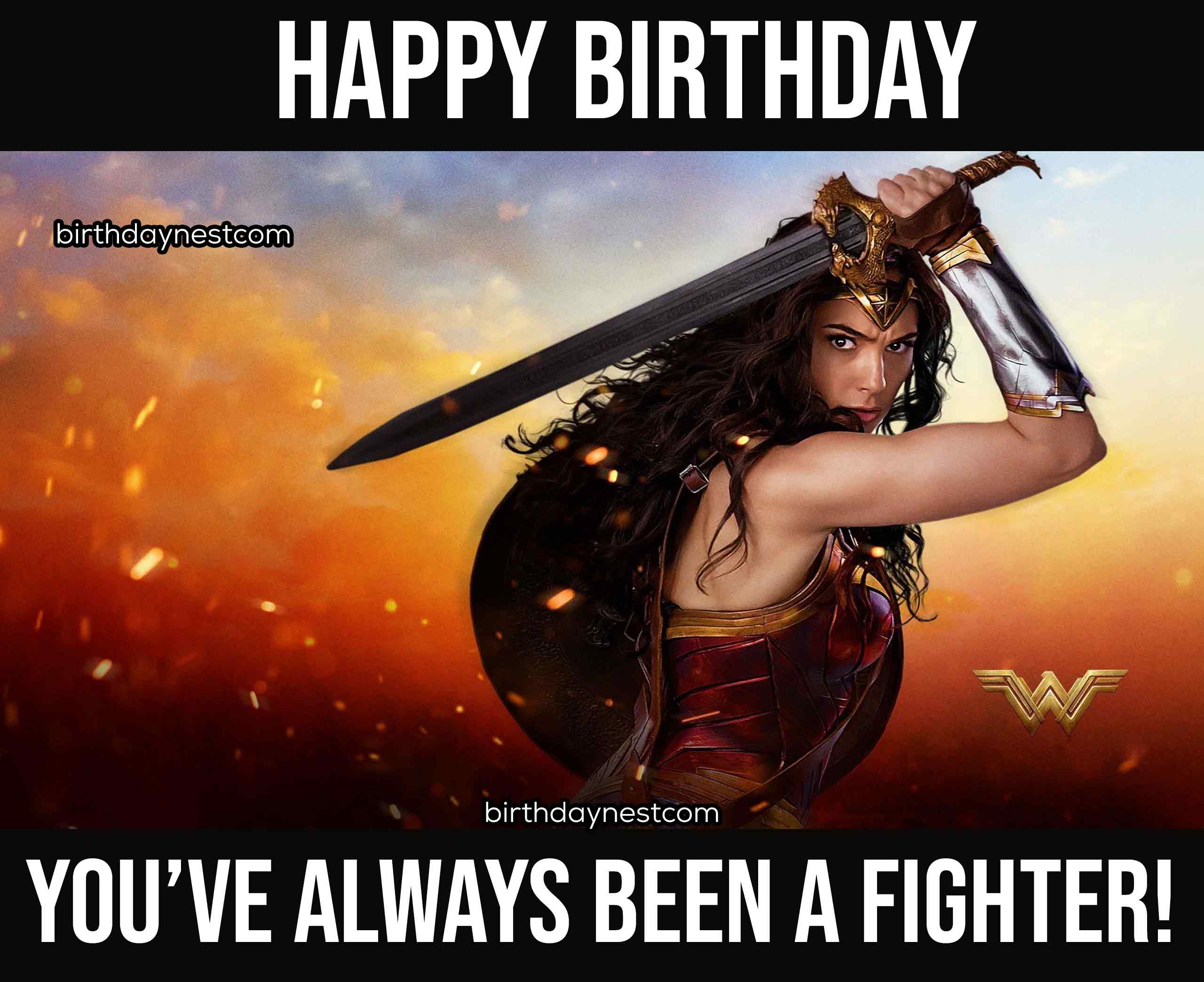 Wonder Woman birthday meme